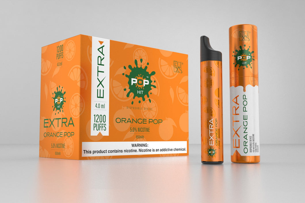 Pop Xtra Disposable Device – Orange